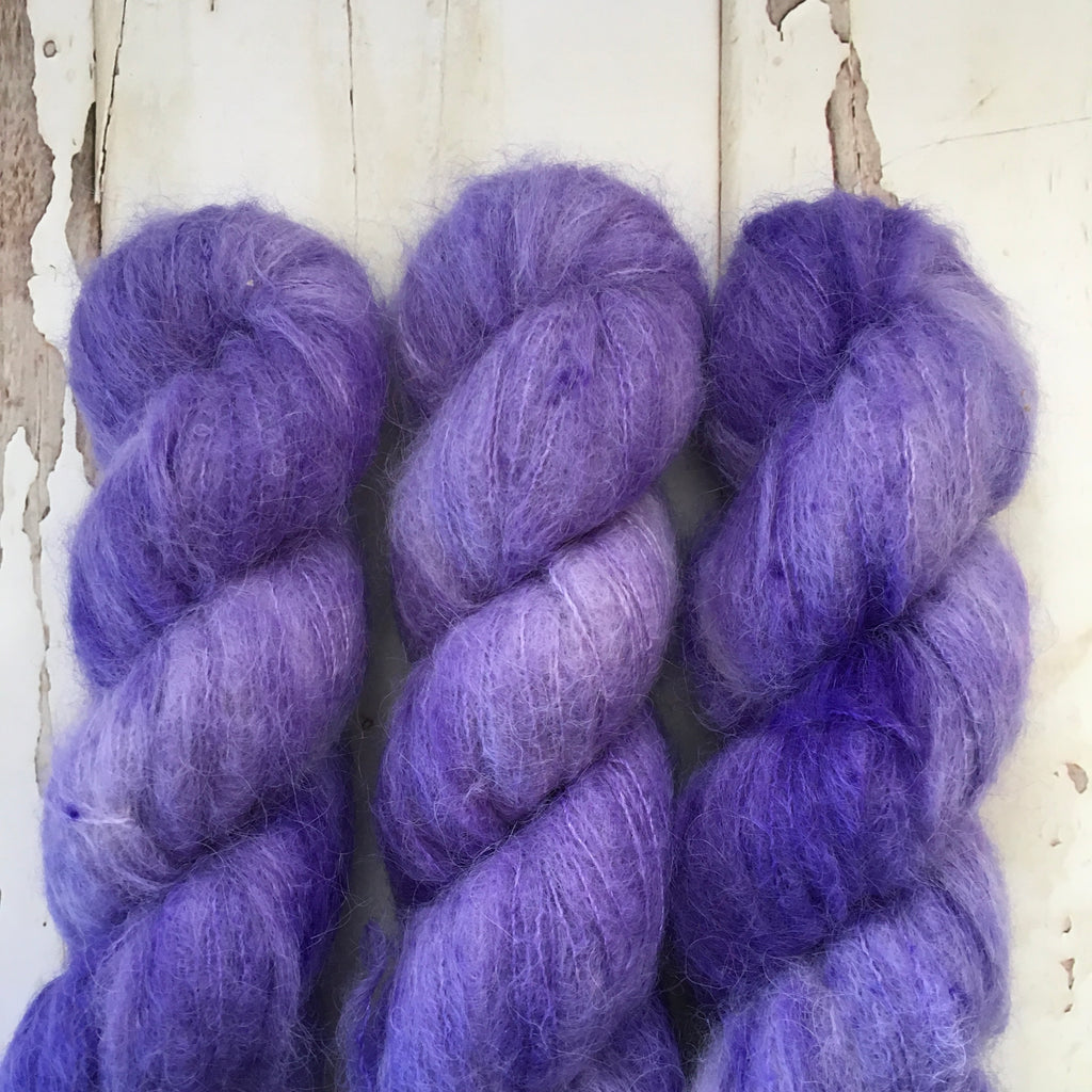 Lavender Haze --- Somerset Suri Silk