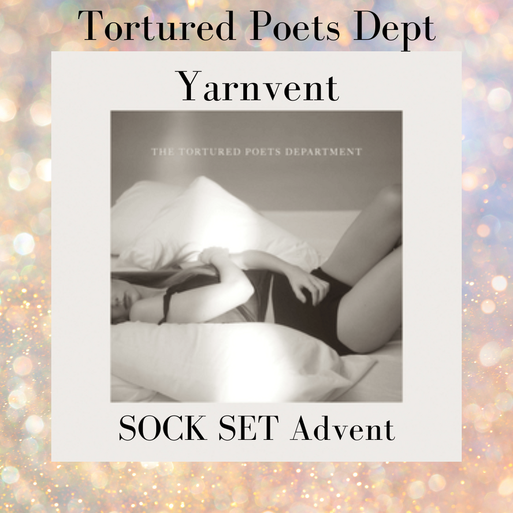 Tortured Poets Deparment Sock Set Advent