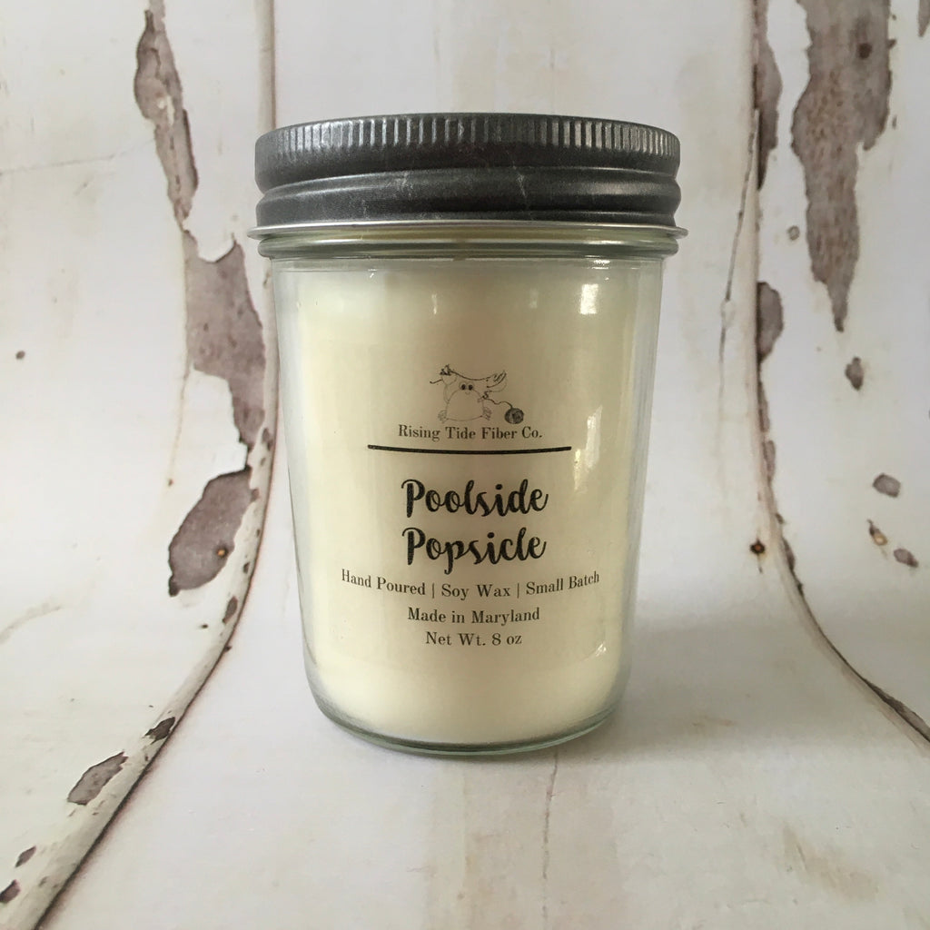 Poolside Popsicle 8 oz. Soy Candle