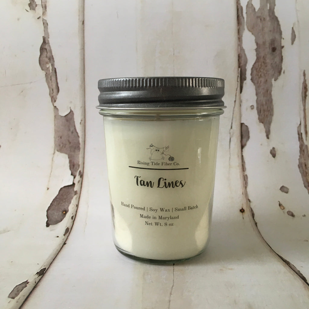 Tan Lines 8 oz. Soy Candle